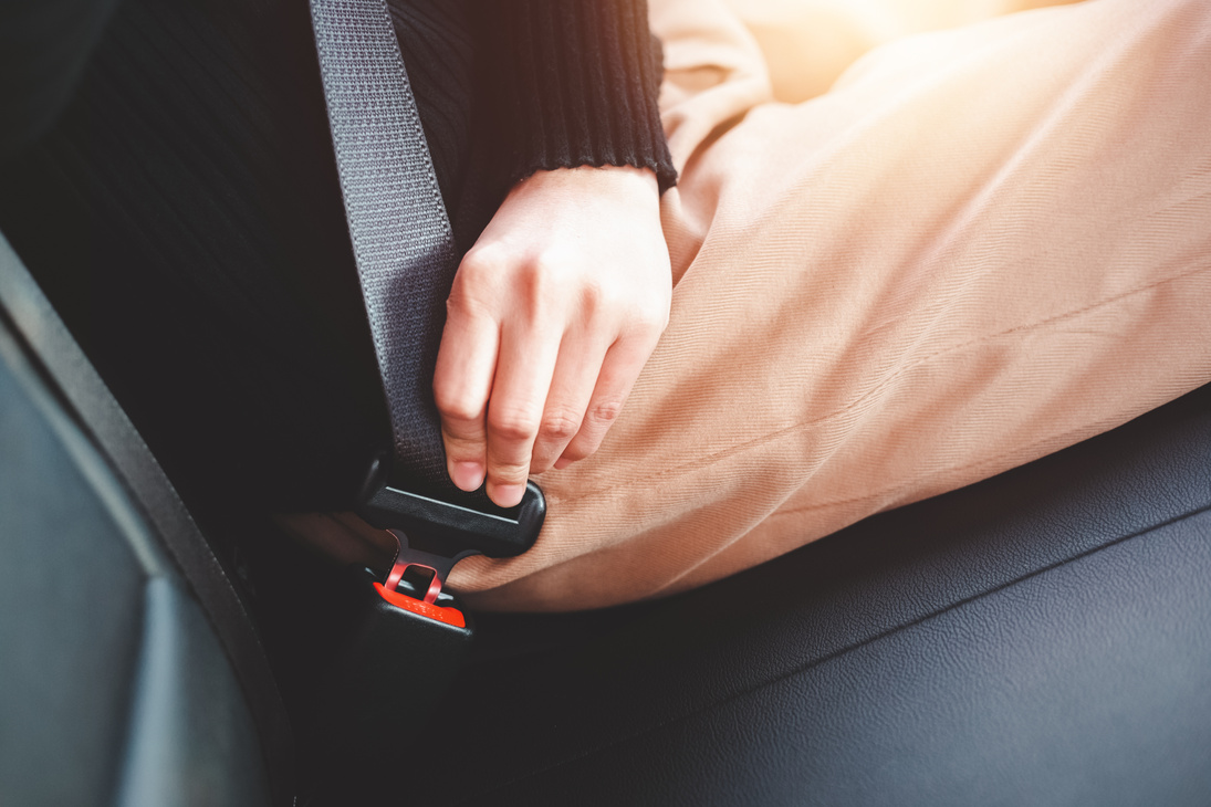 Safety first before driving the car.